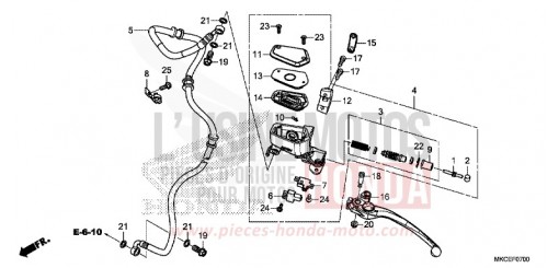 MAITRE-CYLINDRE GL1800BK de 2019